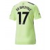Billige Manchester City Kevin De Bruyne #17 Tredjetrøye Dame 2022-23 Kortermet